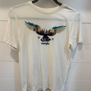 Wrangler Cream Graphic T-Shirt